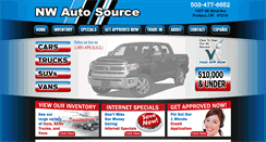 Desktop Screenshot of nwautosource.com