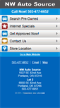 Mobile Screenshot of nwautosource.com